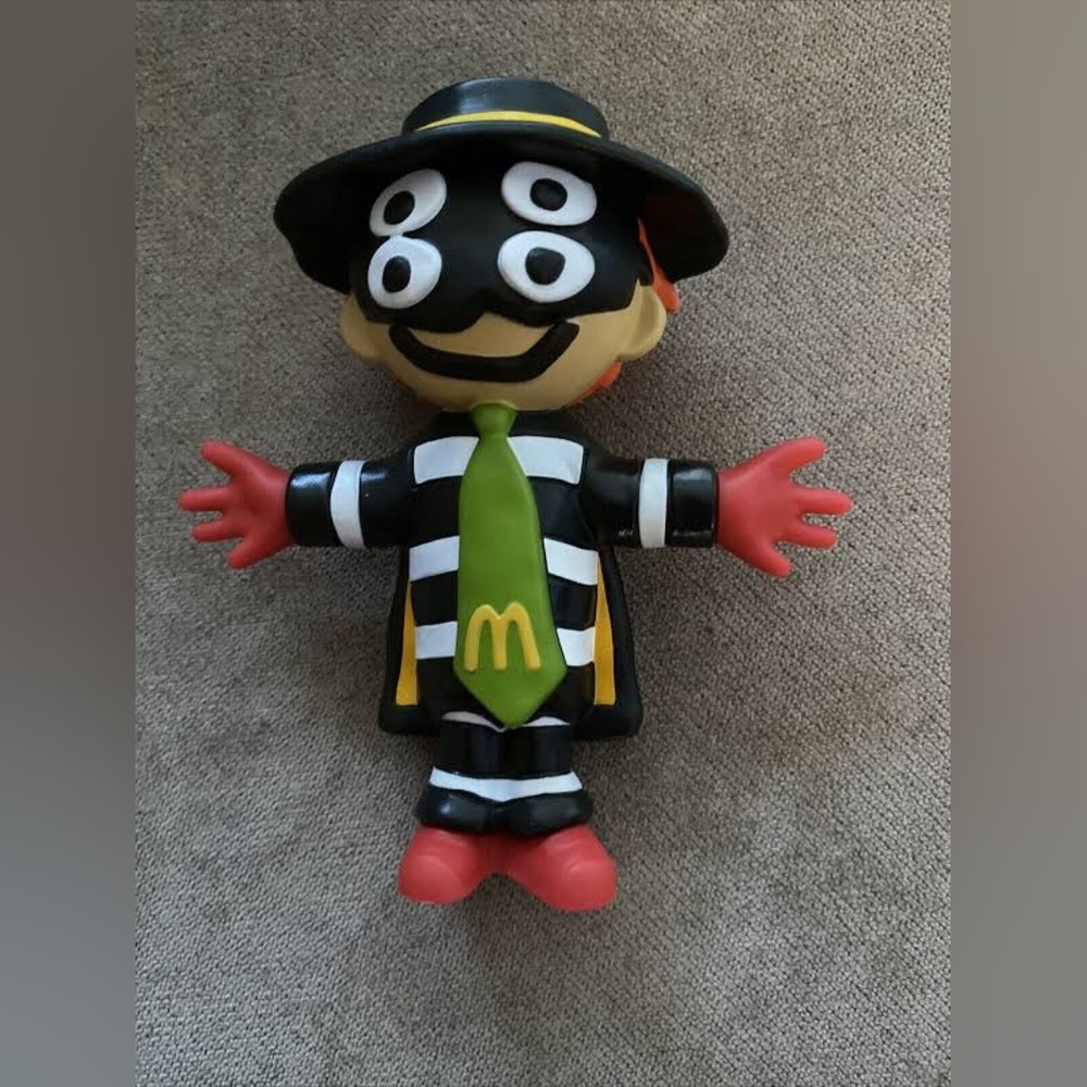 McDonald's cactus plant flea market hamburgler toy